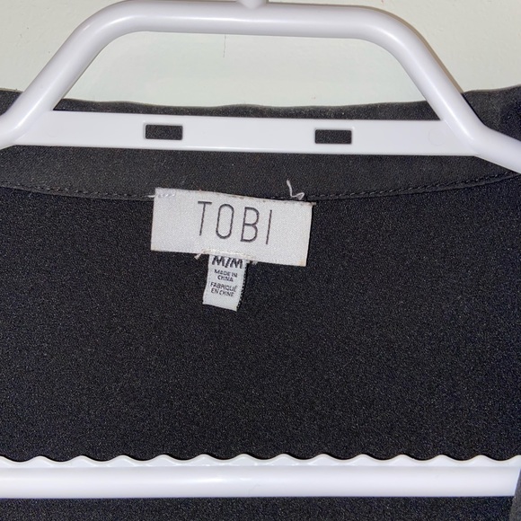 Tobi tie cropped blouse - Picture 2 of 4